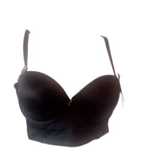 Youmita Black 36B Push Up Bra w/ Multiway Straps NWT